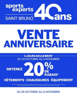 Circulaire Sports Experts - St-bruno Circulaire Sports Experts - St-bruno